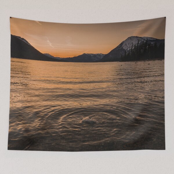 Item preview, Cascade Mountain Lake Sunset - Pacific Northwest Adventures II designed and sold by artcascadia.