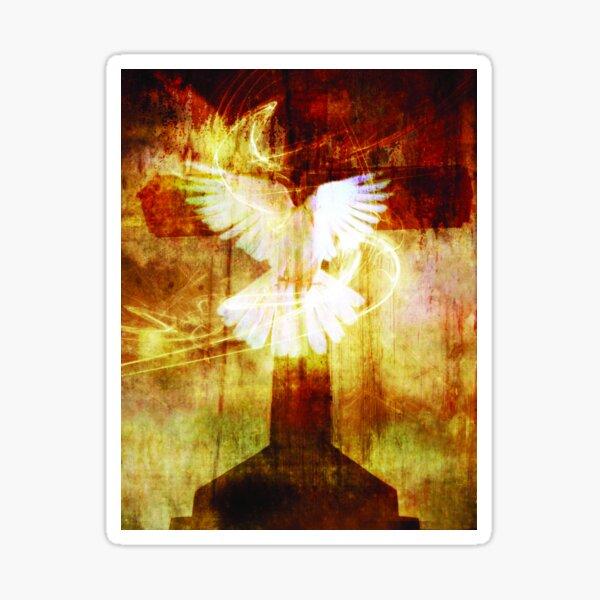 Item preview, Holy Spirit, Scripture Art, Holy Ghost, God, The Cross, Scriptures, Religious Gift, Christian Wall Art designed and sold by trueblue0036.