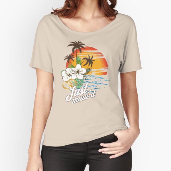 Item preview, Hawaii Wedding Just Married Art designed and sold by MrEddie10.