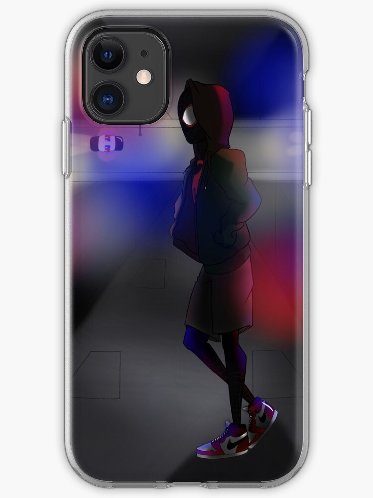Miles Morales jump iphone 11 case Miles Morales jump iphone 11 case
