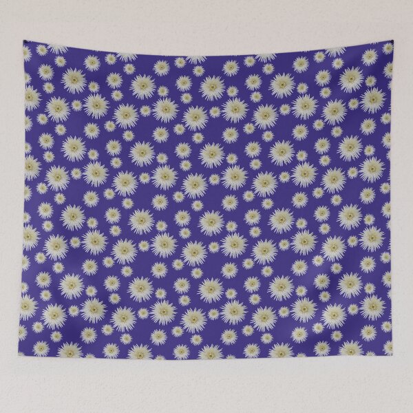 Item preview, White Gerbera on Purple designed and sold by STHogan2.