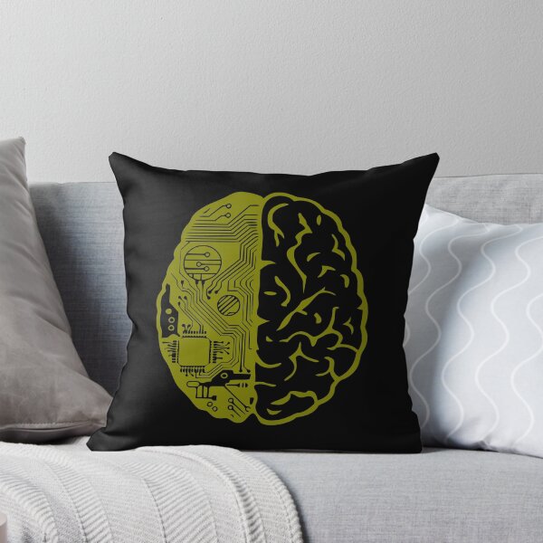 Item preview, Coding Brain in Olive Green designed and sold by 0tdesigns.