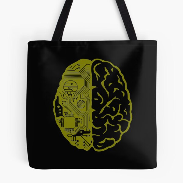 Item preview, Coding Brain in Olive Green designed and sold by 0tdesigns.