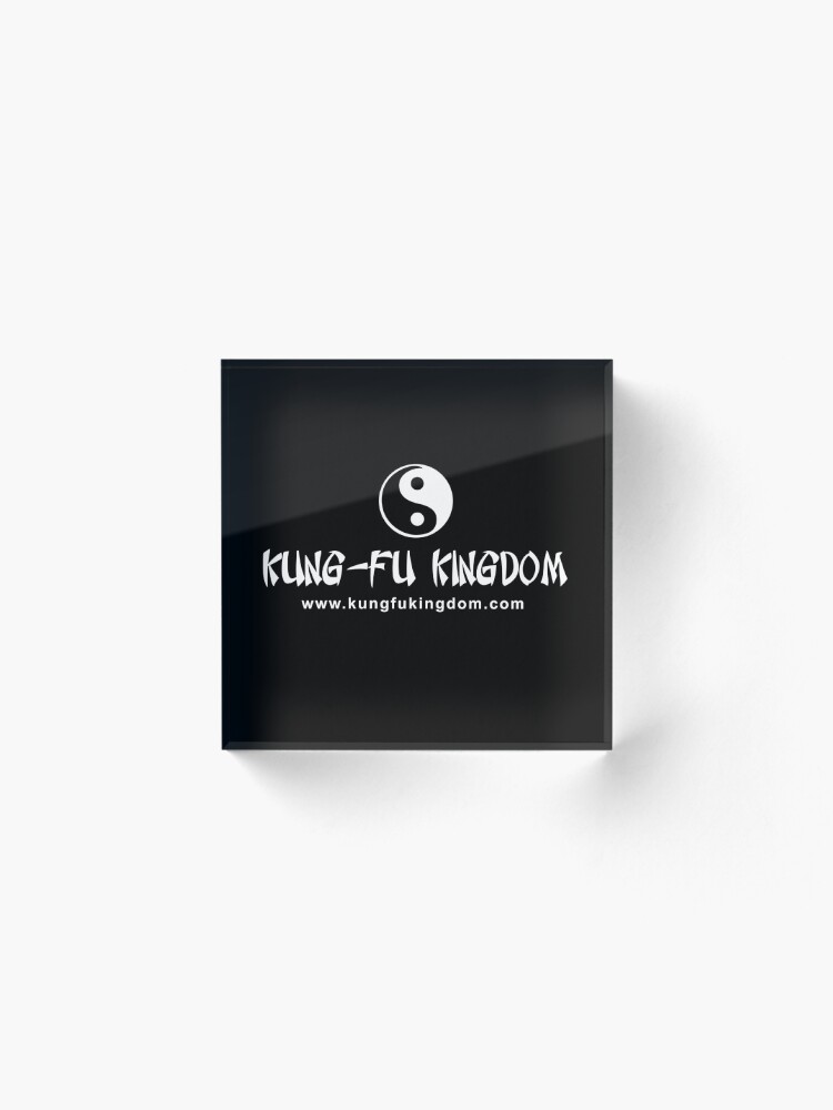 Alternate view of Kung-Fu Kingdom Acrylic Block