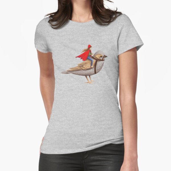 Sparrow Rider Fitted T-Shirt