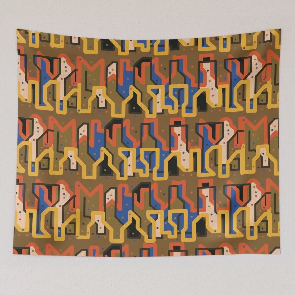 Item preview, Formas abstractas en tonos tierra. designed and sold by FoldedRainbow.