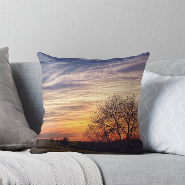 Artikelvorschau, Sonnenuntergang auf einem gemalten Himmel entworfen und verkauft von Vicki Field.