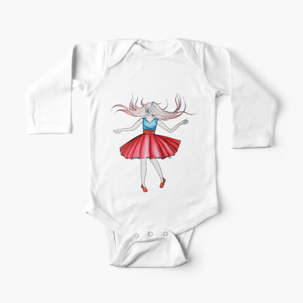 Item preview, Long Sleeve Baby One-Piece designed and sold by studinano.
