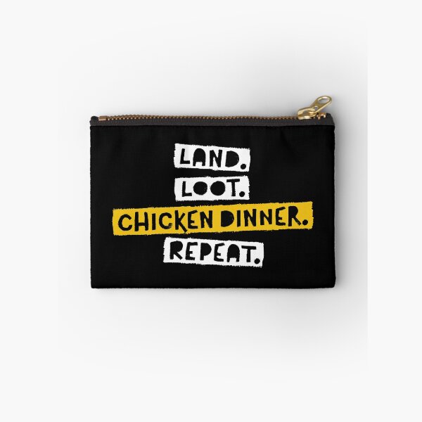 Item preview, Land Loot Chicken Dinner Repeat Gaming T-Shirt designed and sold by festivalshirt.