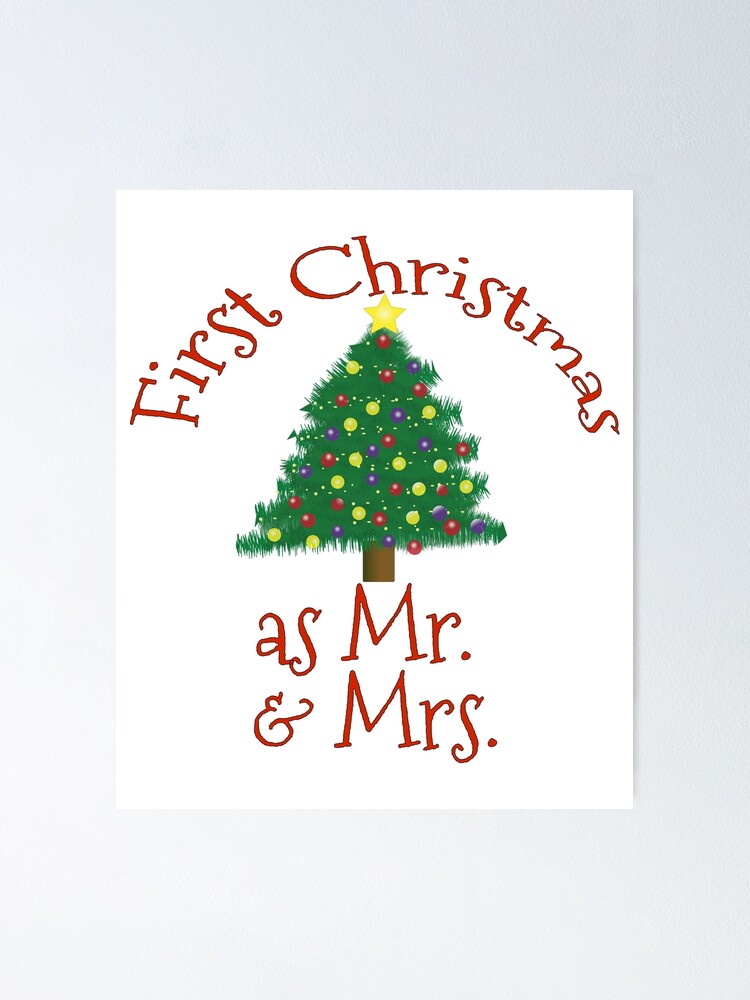 first christmas as husband and wife ornament