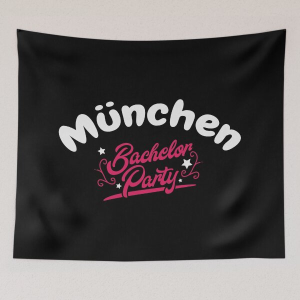 Item preview, Bachelor Party Shirt München Pre Wedding Celebration Tee designed and sold by haselshirt.