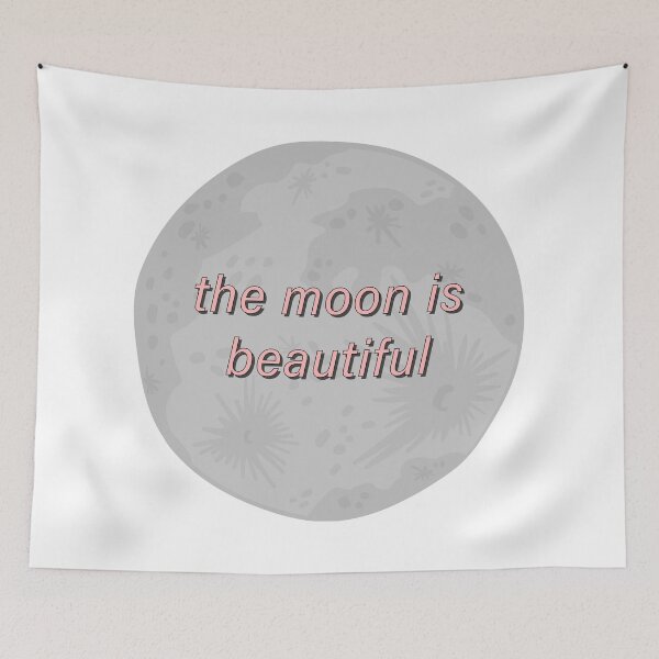 Item preview, the moon is beautiful - riabb (english) designed and sold by nunisarchive.
