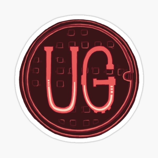 UG Merch Logo Sticker