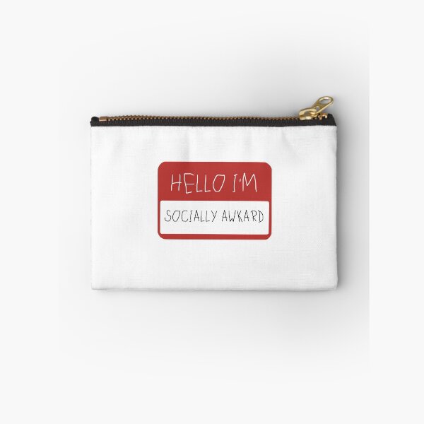 Item preview, HELLO IM - SOCIALLY AWKARD  designed and sold by Maddison Green.