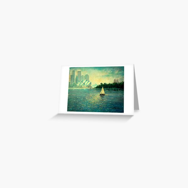 Into the Light - Sydney Harbour Greeting Card