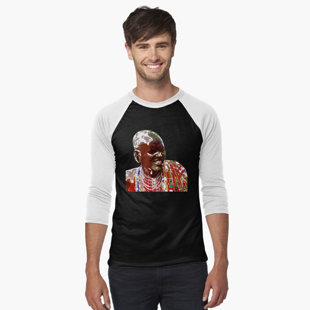 Item preview, Baseball ¾ Sleeve T-Shirt designed and sold by LiseHoltArt.