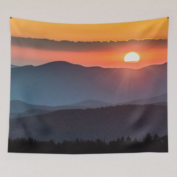 Item preview, Smoky Mountain National Park Sunset - 19/365 designed and sold by artcascadia.