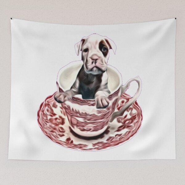 Item preview, Boxeador en una taza designed and sold by WillowsWardrobe.