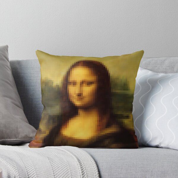 Item preview, Pixel Mona Lisa designed and sold by Fix-it-Fran.