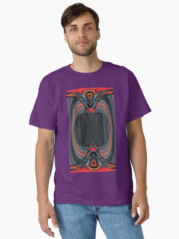 Thumbnail 2 of 7, Classic T-Shirt, In and Out designed and sold by Vk91art.