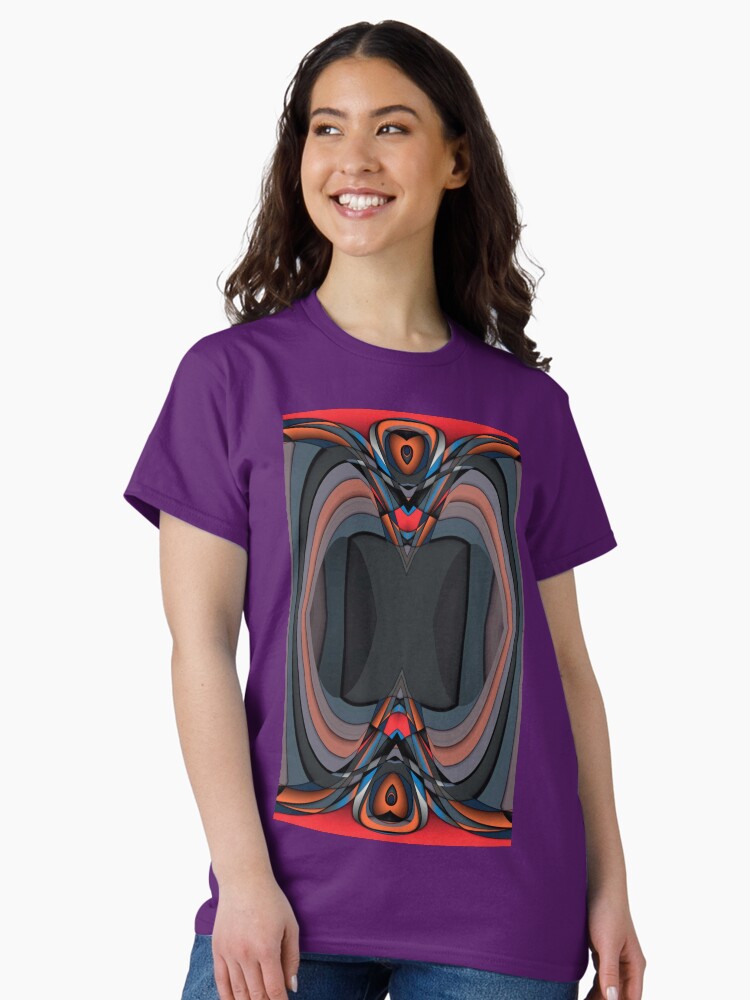 Thumbnail 1 of 7, Classic T-Shirt, In and Out designed and sold by Vk91art.