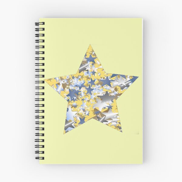 Item preview, Tiny Colored Stars Inside Yellow Star designed and sold by KDStout.
