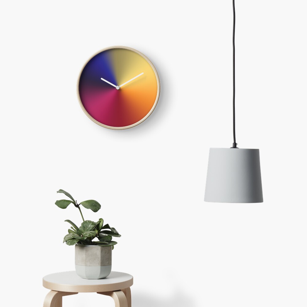 Angle Gradient Clock