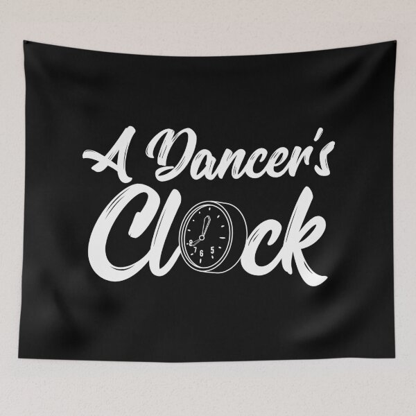 Item preview, Dance A Dancer's Clock 8 7 6 5 Birthday Gift designed and sold by haselshirt.