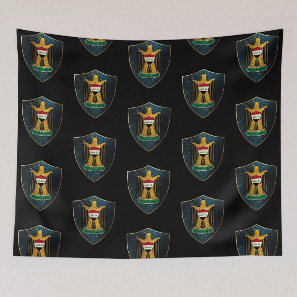 Item preview, Iraq Coat of Arms designed and sold by ockshirts.