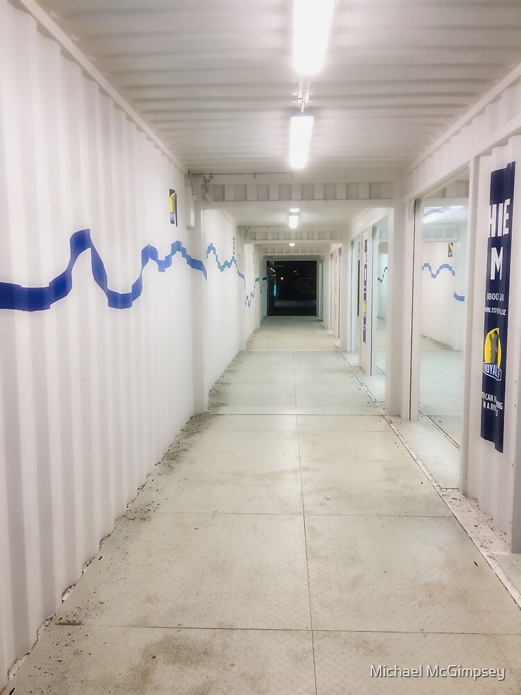 &ldquo;Temporary Pedestrian Walkway&rdquo; Art Print for Sale by urbanfragments