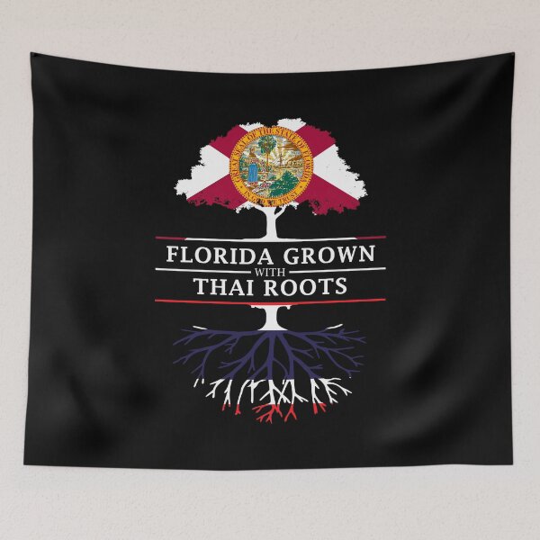 Item preview, Florida Grown with Thai Roots Design designed and sold by ockshirts.