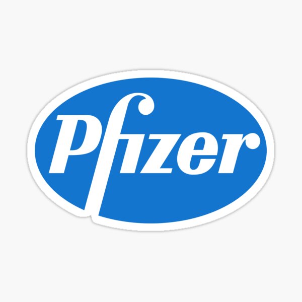 Pfizer Merchandise Sticker