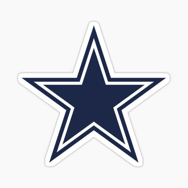 Star Dallas CowBoy Sticker