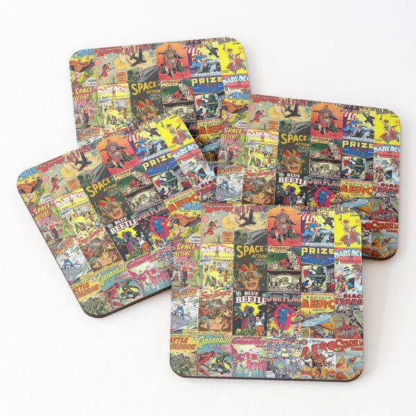 Item preview, Comic Book Collage II designed and sold by BrambleBox.