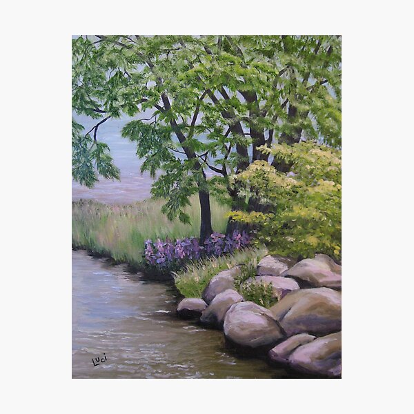 Item preview, SOLD - Oil - Rambling Brook designed and sold by Luci Feldman.