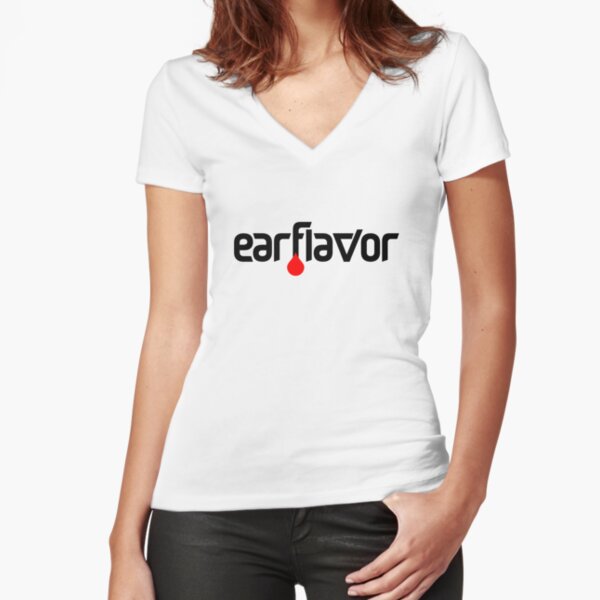 Fitted V-Neck T-Shirt