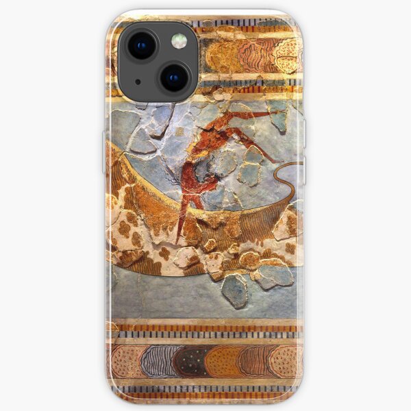 Minoan Times - Dancing with the bulls iPhone Soft Case