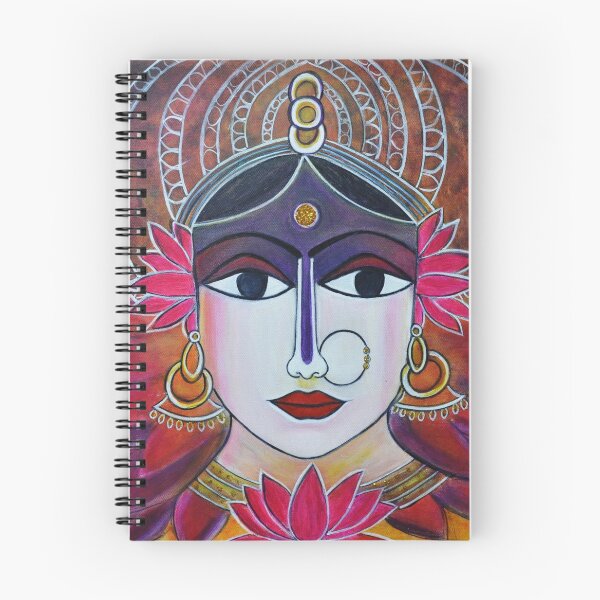 Item preview, Goddess Lakshmi Hindu goddess of wealth designed and sold by artbymanjiri.