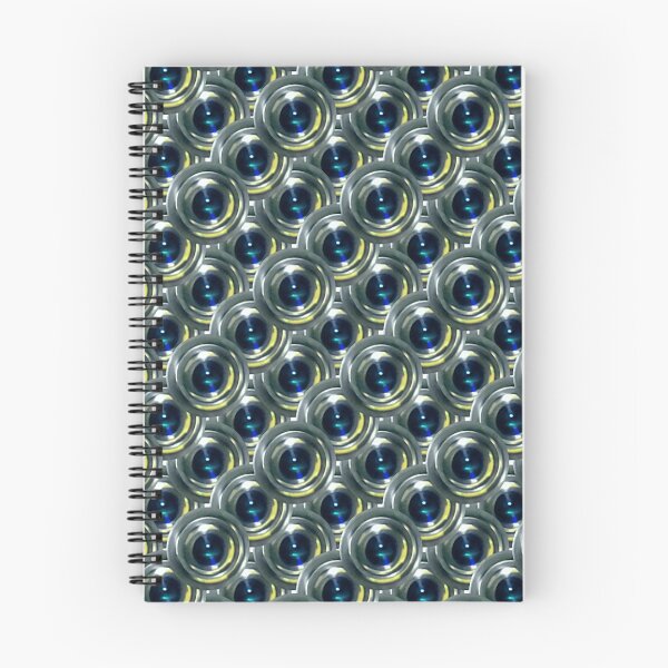 Item preview, Futuristic Patterned Circles Design designed and sold by DFLC Prints.