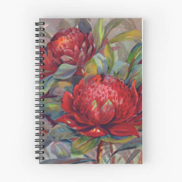 Item preview, Vintage Waratah Postcard Restored designed and sold by karwilberevivalcollection.