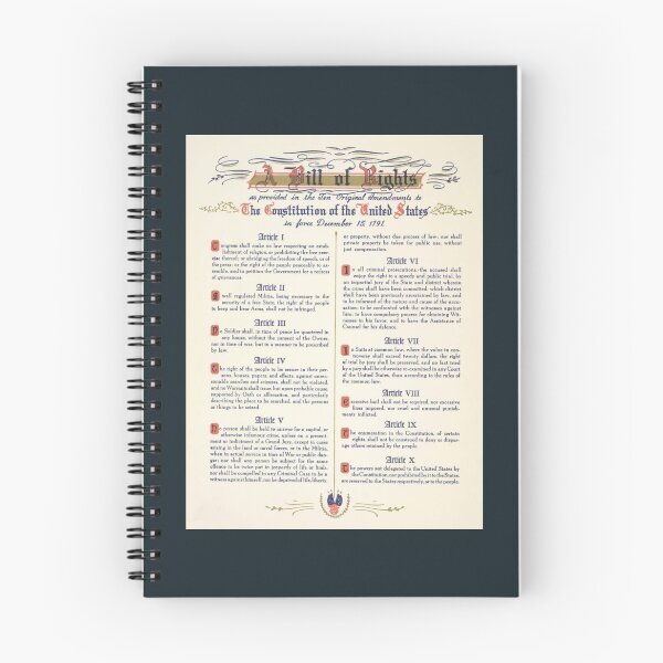 Item preview, Bill Of Rights USA History Teacher T-Shirt Constitution  designed and sold by Creekman Designs.
