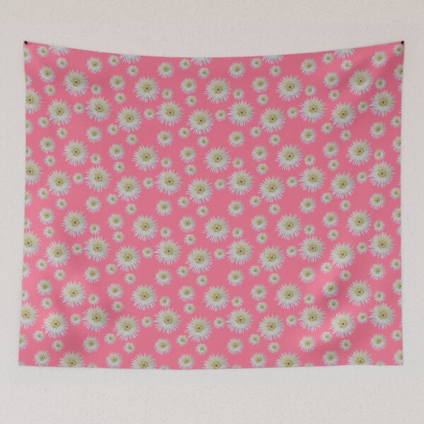 Item preview, White Gerbera on Pink designed and sold by STHogan2.