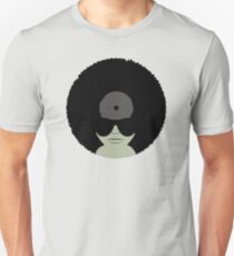 Funky Music Afro Vinyl Records Unisex T-Shirt