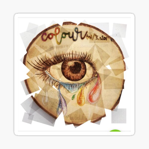 Eye for colour Sticker