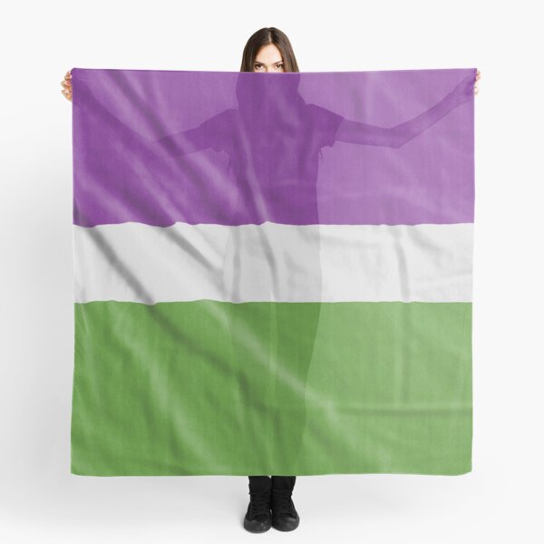 Vista previa del artículo con la obra «BANDERA DE SUFRAGETTE», diseñado y vendido por Paparaw.