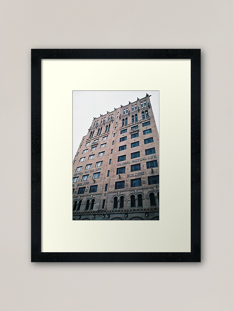 Alternate view of "Colonial Mutual Life" Framed Art Print