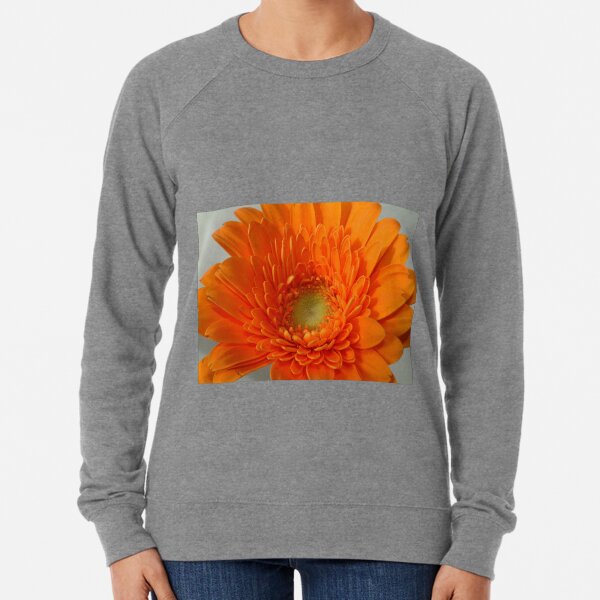 orange gerbera Lightweight Sweatshirt