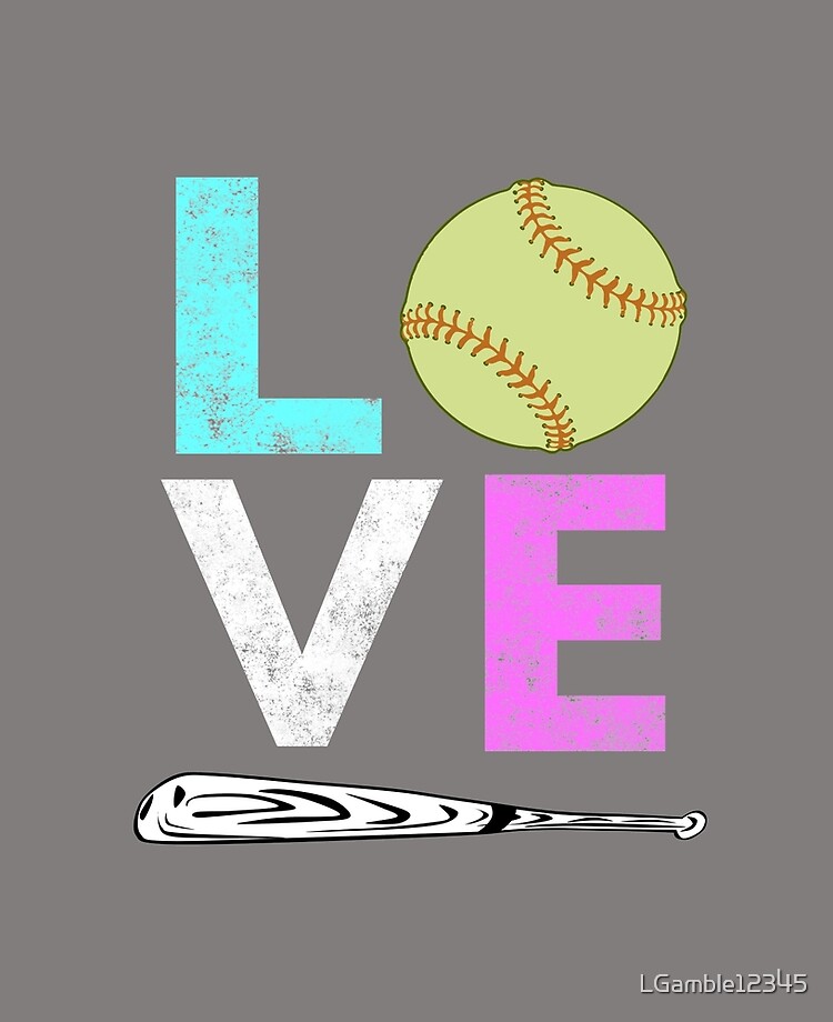 Softball Funny Quote Pitcher Cute Girl 64 Softball' Sticker