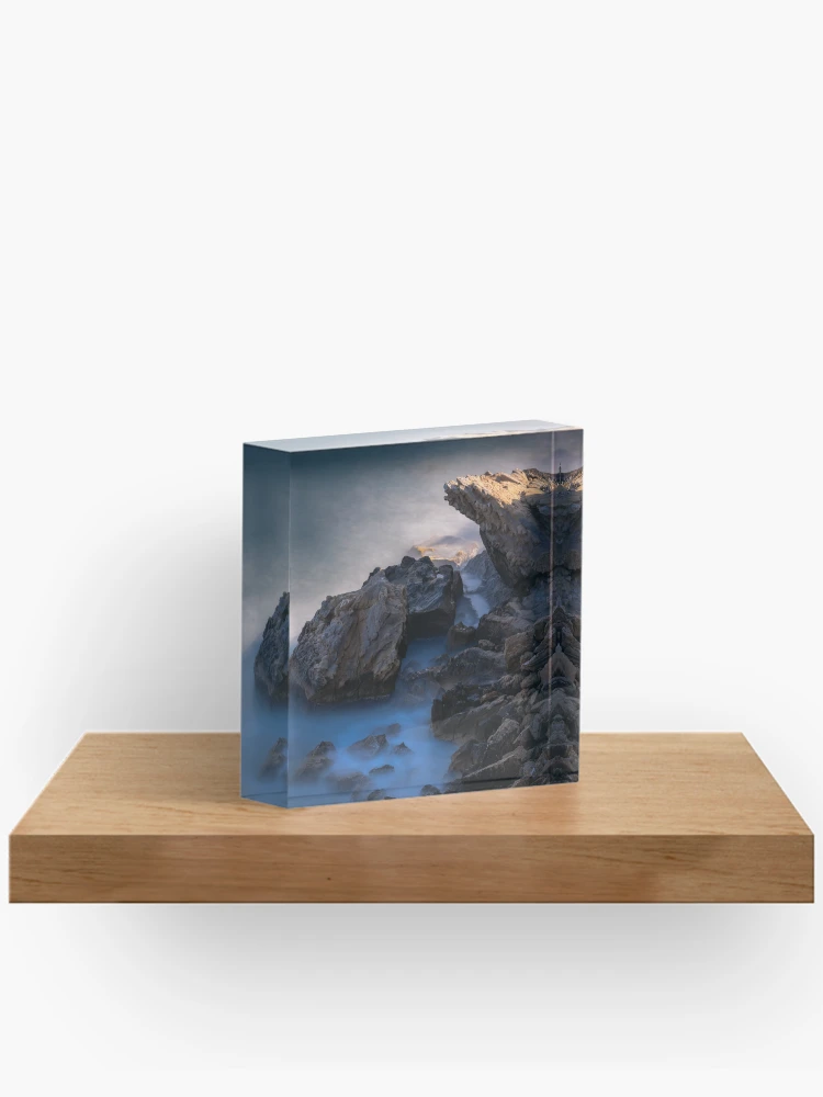 Thumbnail 2 of 5, Acrylic Block, Unreachable Rocks designed and sold by Ralph Goldsmith.