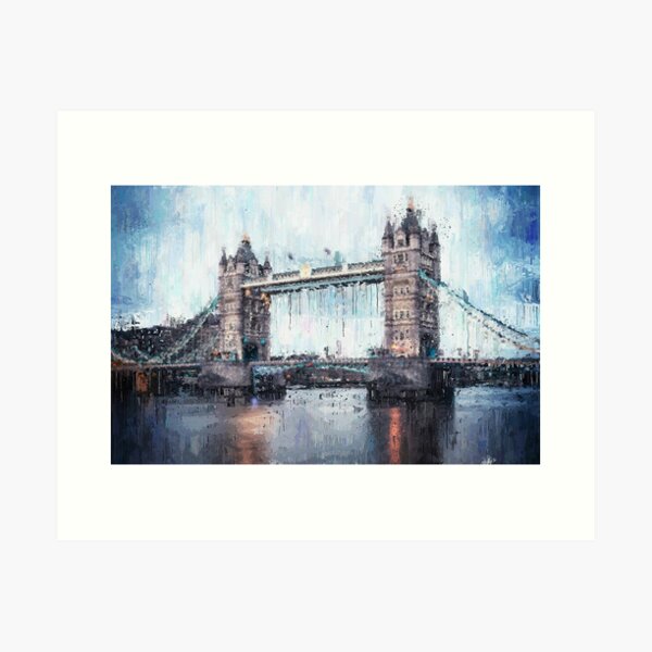 Item preview, London, Tower Bridge designed and sold by AM FineArtPrints.